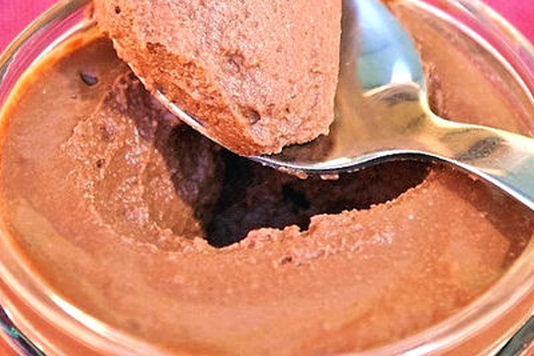 Mousse au chocolat au tofu soyeux