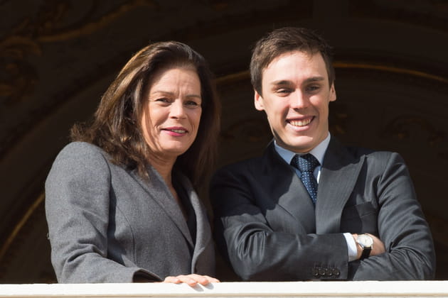 Avec son fils Louis Ducruet