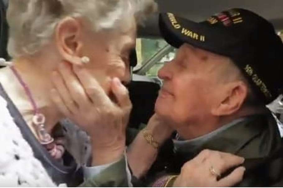 Un vétéran retrouve son amour de jeunesse 75 ans après leur rencontre