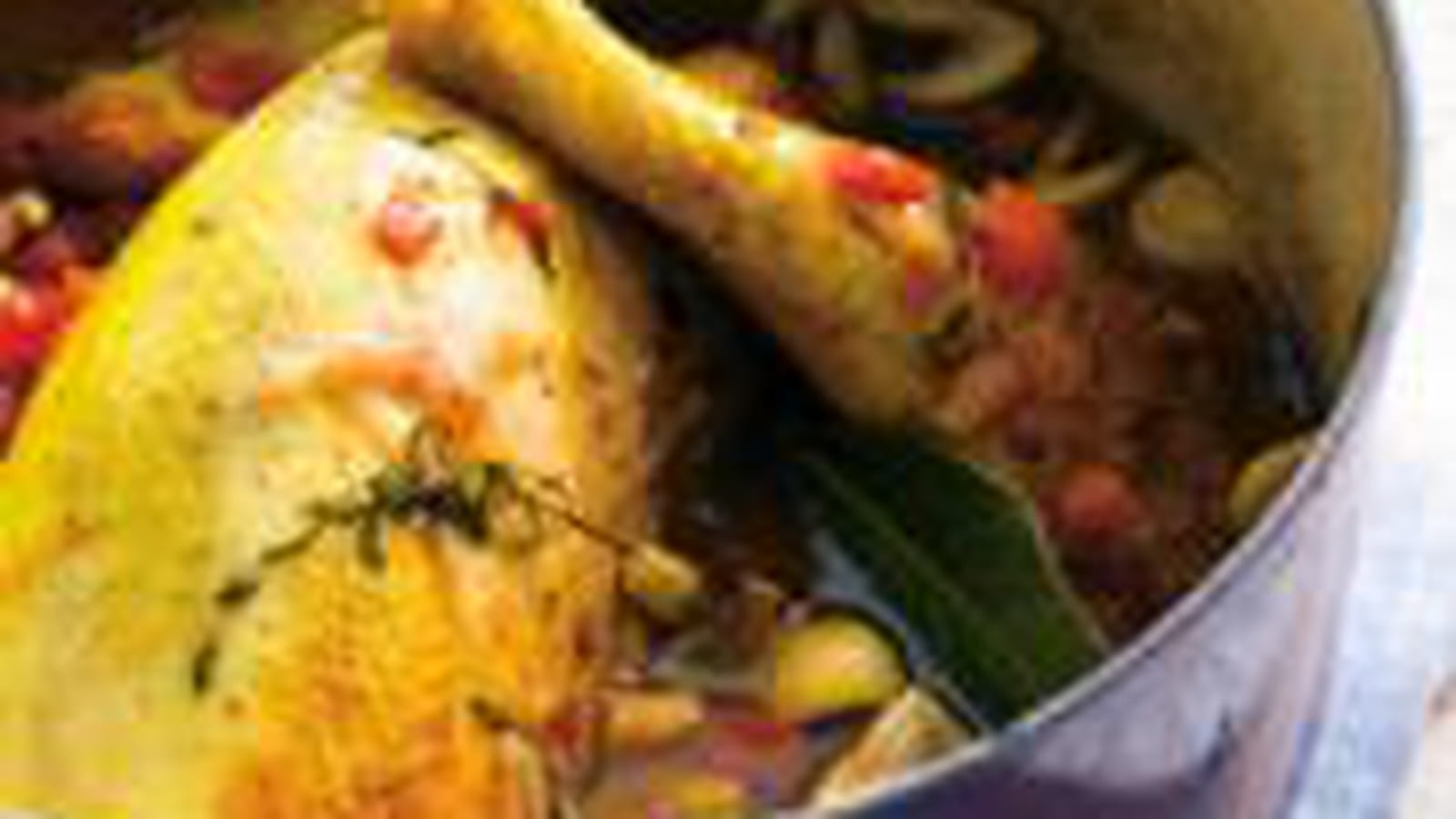 Coq au vin blanc