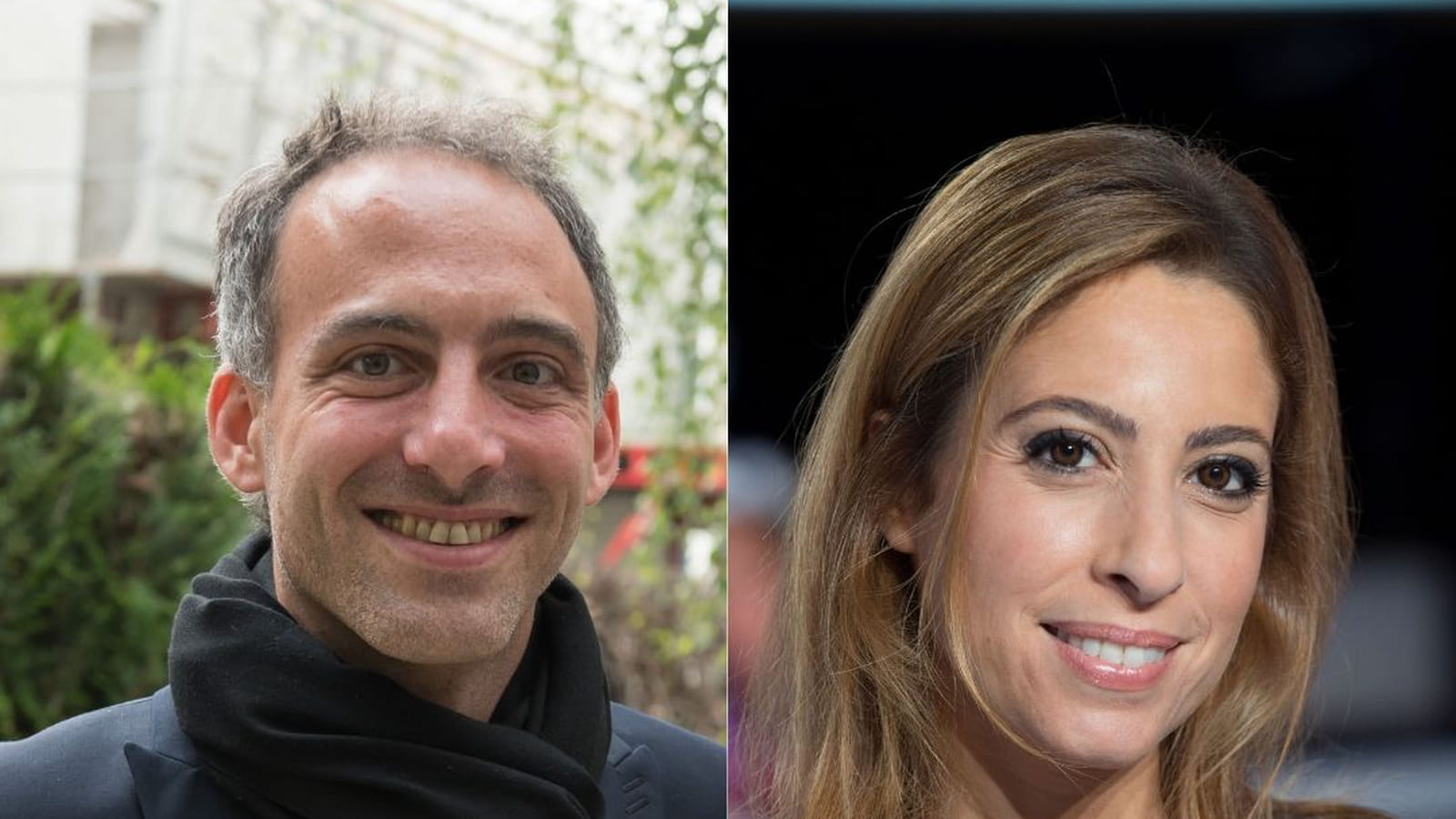 Raphaël Glucksmann et Léa Salamé