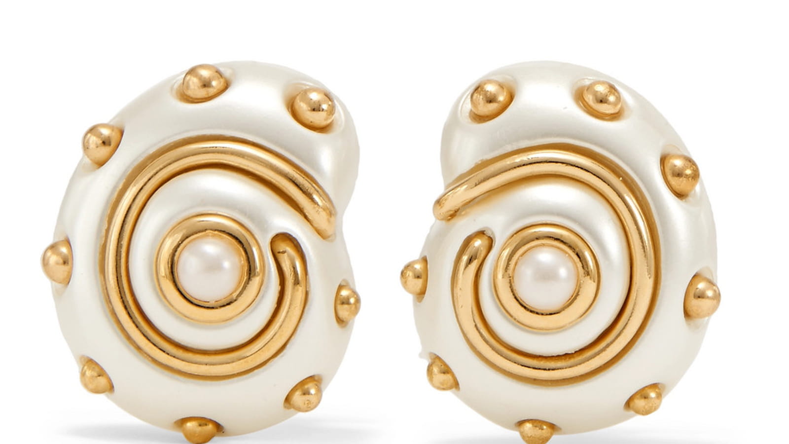 Boucles d'oreilles Kenneth Jay sur Net-A-Porter