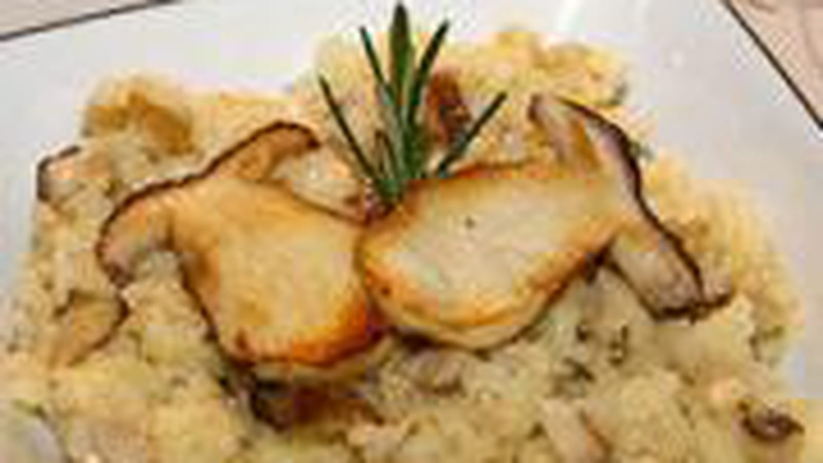 Risotto aux cèpes et parmesan