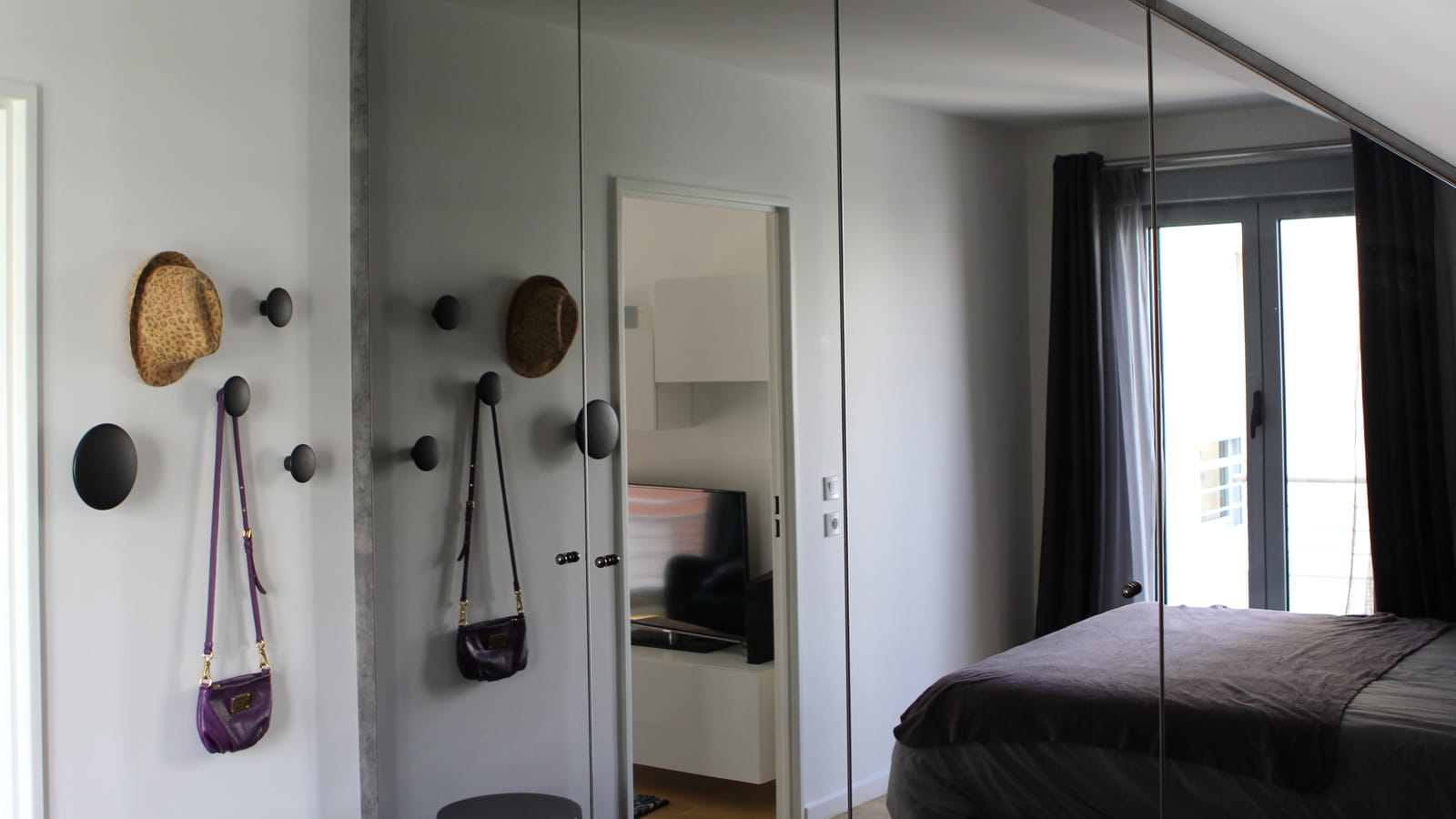 Porte miroir