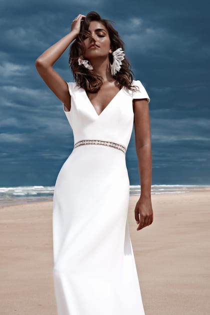 Robe de mari&eacute;e Mon coeur s'emballe, Fabienne Alagama 2022