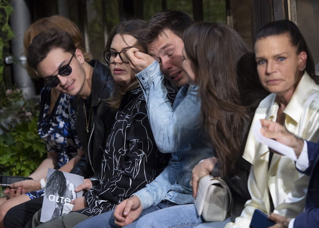 Louis Ducruet, &eacute;mu aux larmes