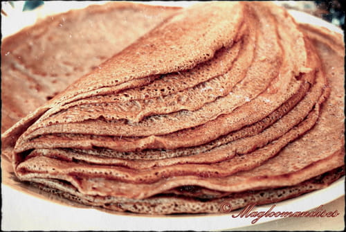 Pâte à galettes de blé noir (crêpes au sarrasin)