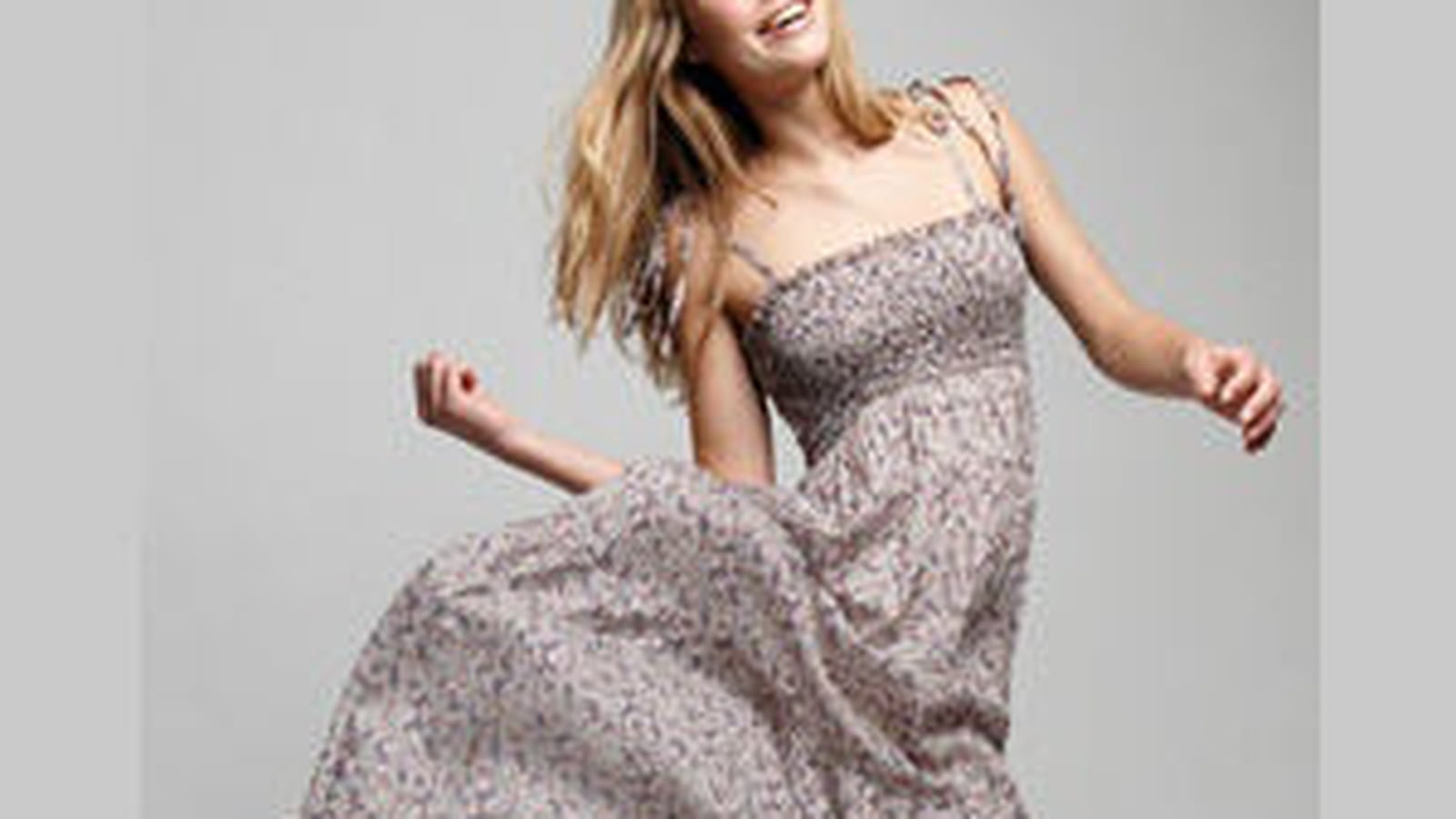 La robe longue de Naf Naf
