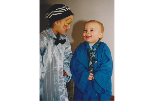 Complicité entre clowns