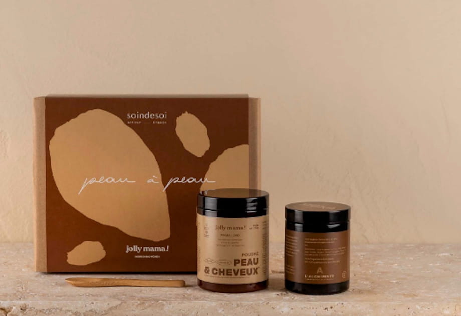 Coffret peau &agrave; peau Jolly Mama x Soin de Soi
