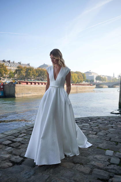 Robe de mari&eacute;e Saint-Germain-des-Pr&eacute;s, Marie Laporte