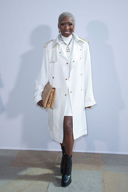 Cynthia Erivo au défilé Louis Vuitton