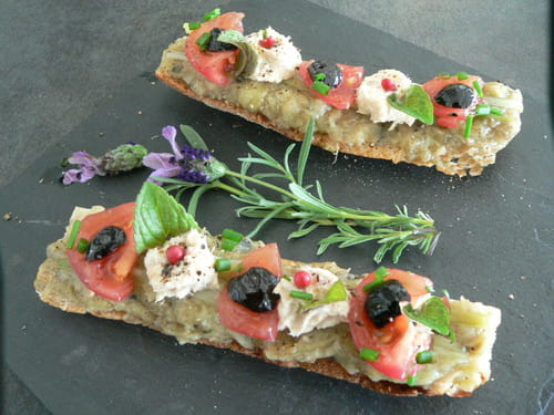 Bruchetta à la méridionale