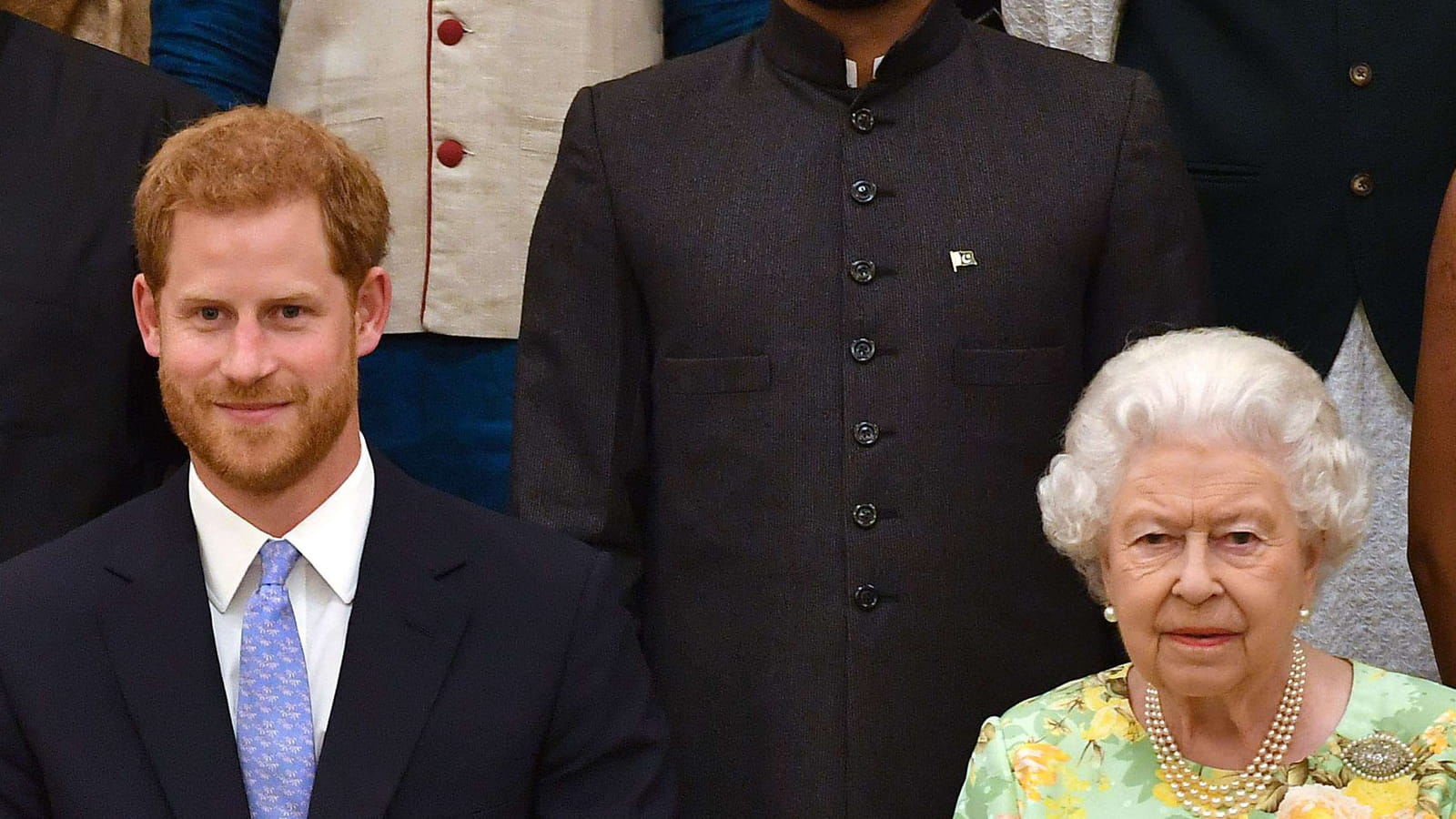 Prince Harry et Elizabeth II