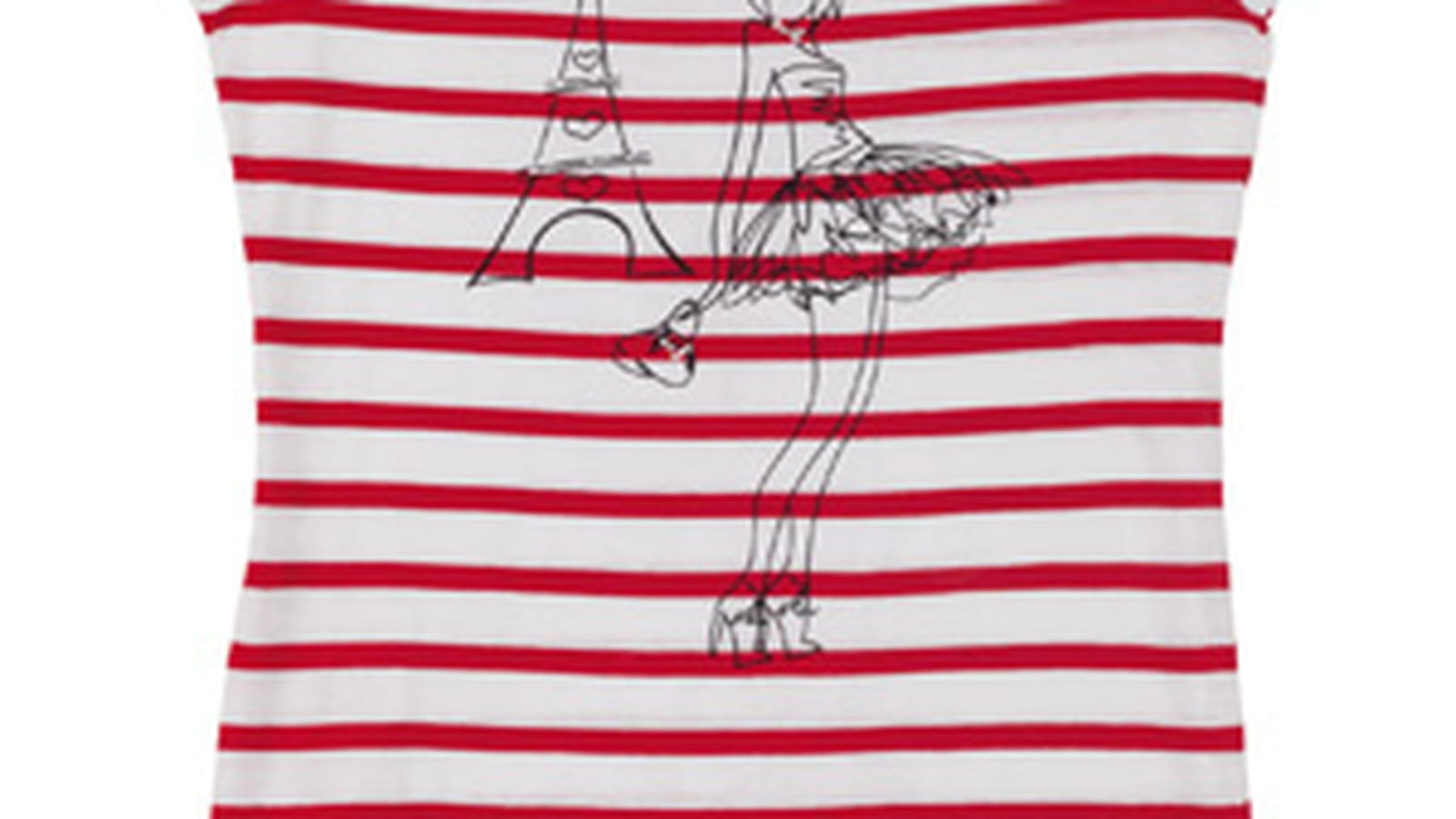 Le tee-shirt rayé de Tissaia