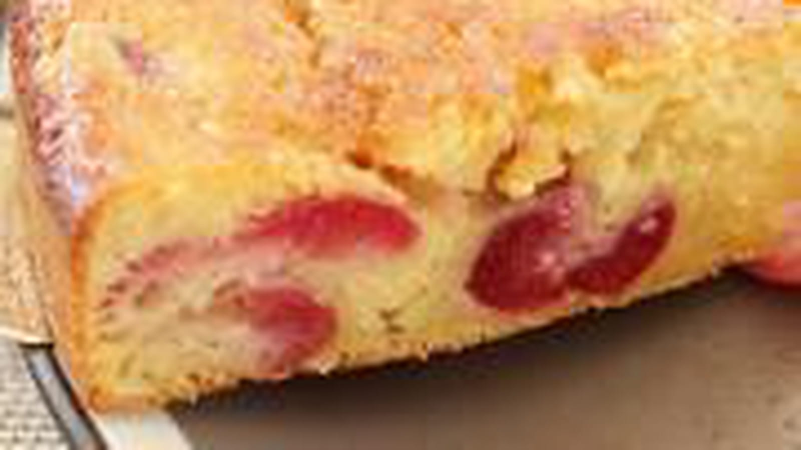 Fondant cerise chocolat blanc - sans beurre