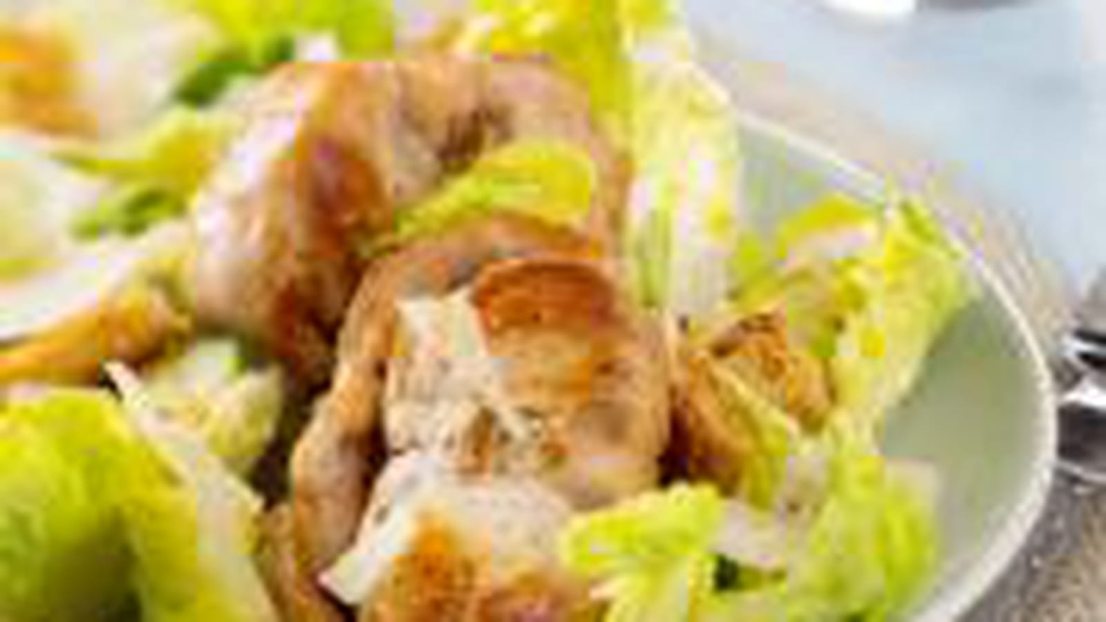 Salade de râbles façon César d'Annelyse Chardon