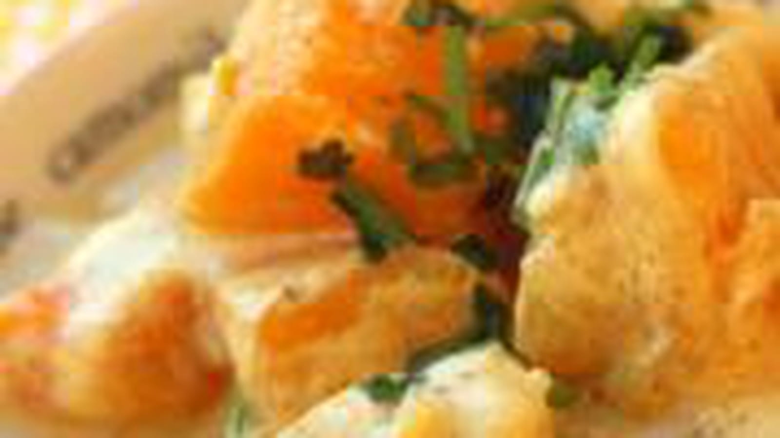 Poulet butternut au curry tout doux