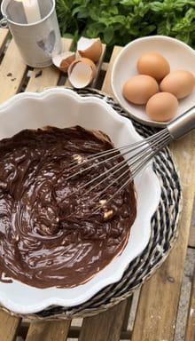 Mi-cuit au chocolat ultra fondant : Etape 1