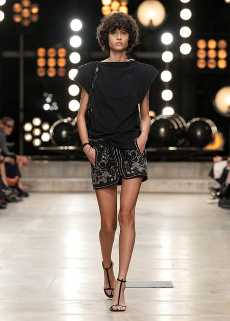 Look 7&nbsp;du d&eacute;fil&eacute; Isabel Marant