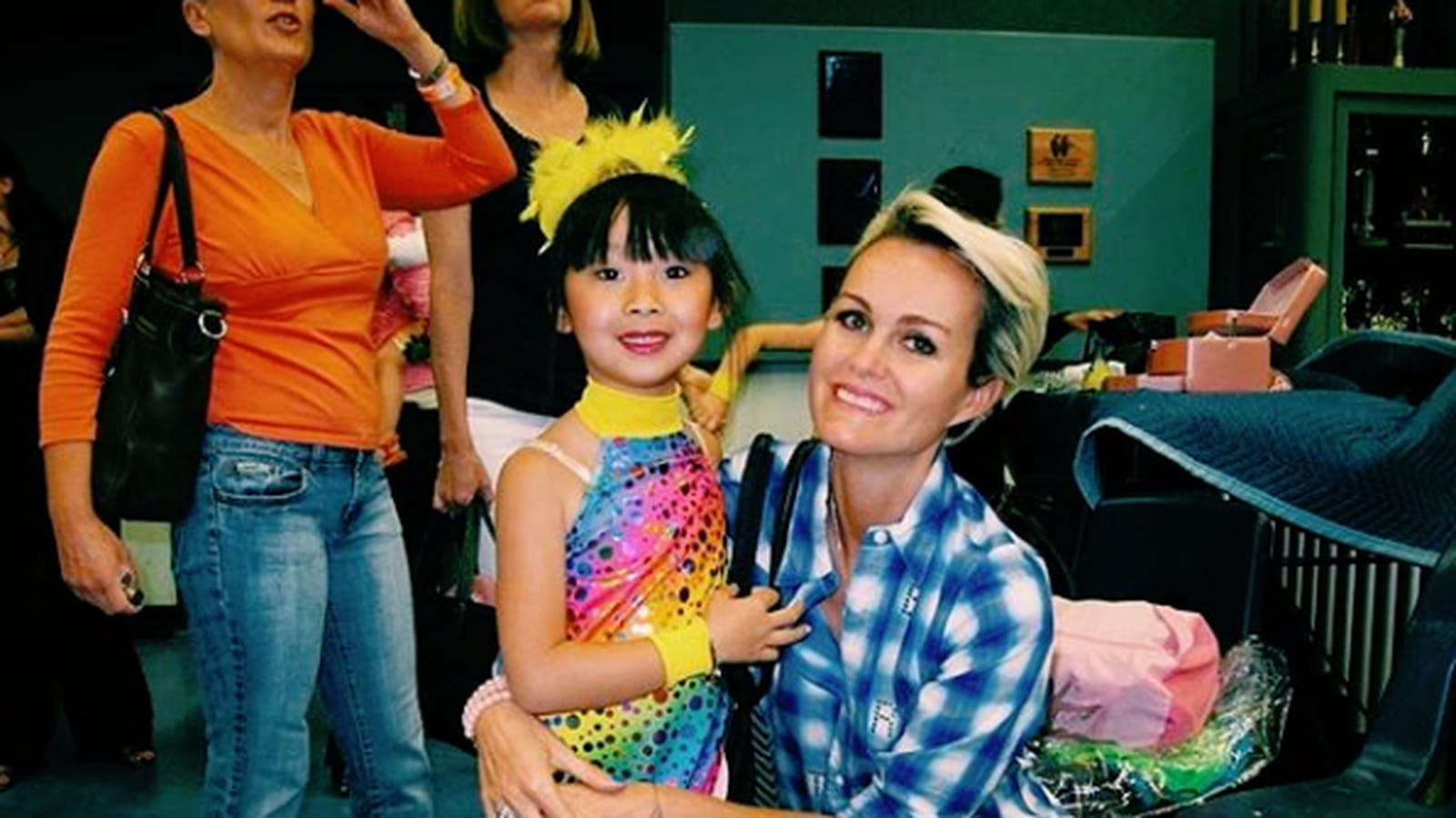 Jade et Laeticia Hallyday
