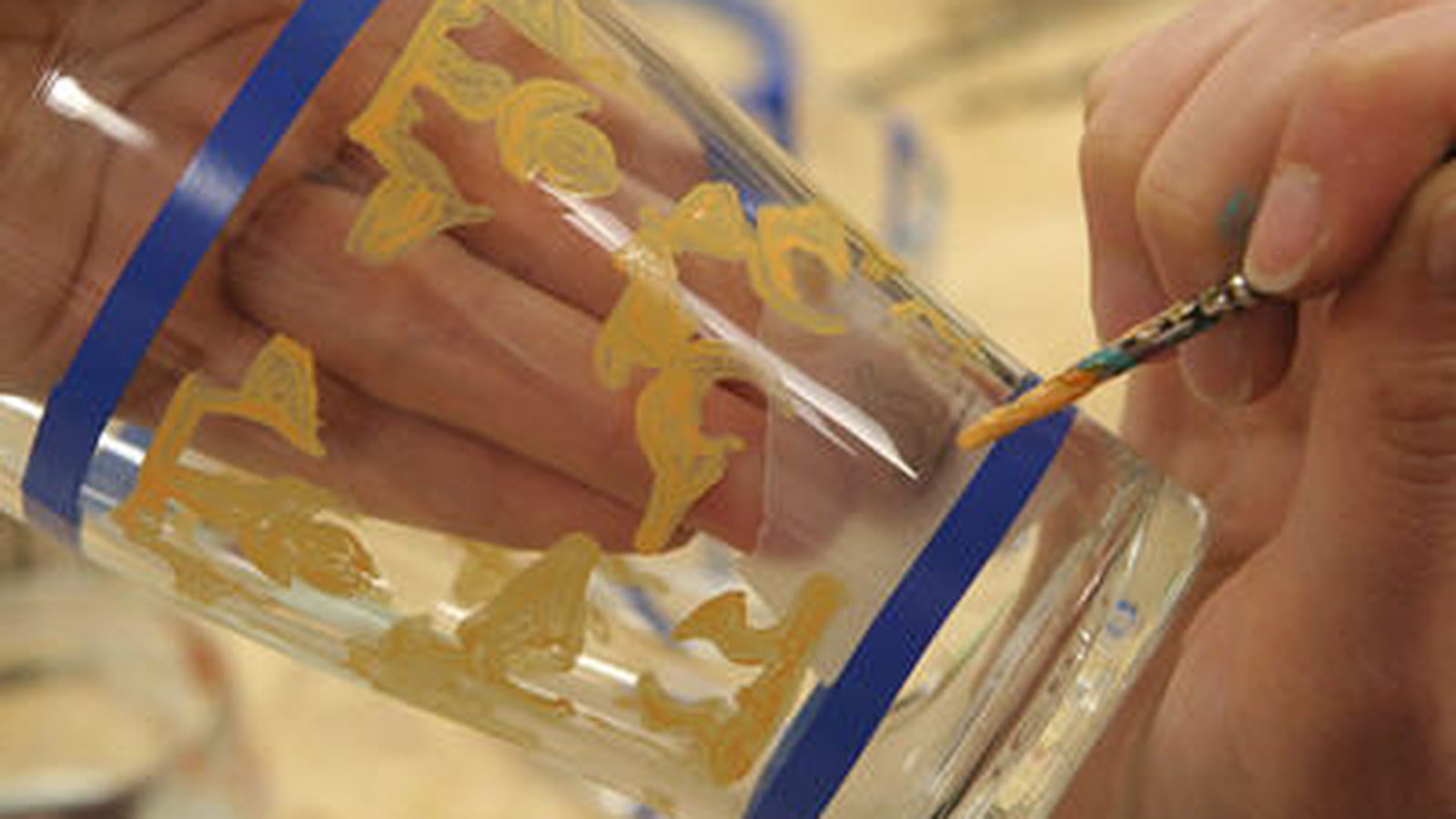 Peinture sur verre
