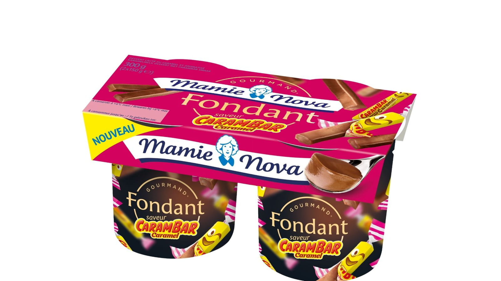 Le fondant Carambar de Mamie Nova