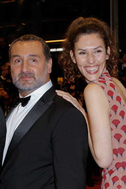Gilles Lellouche et Doria Tillier, &agrave; l'avant-premi&egrave;re de "Fumer Fait Tousser", le 21&nbsp;mai