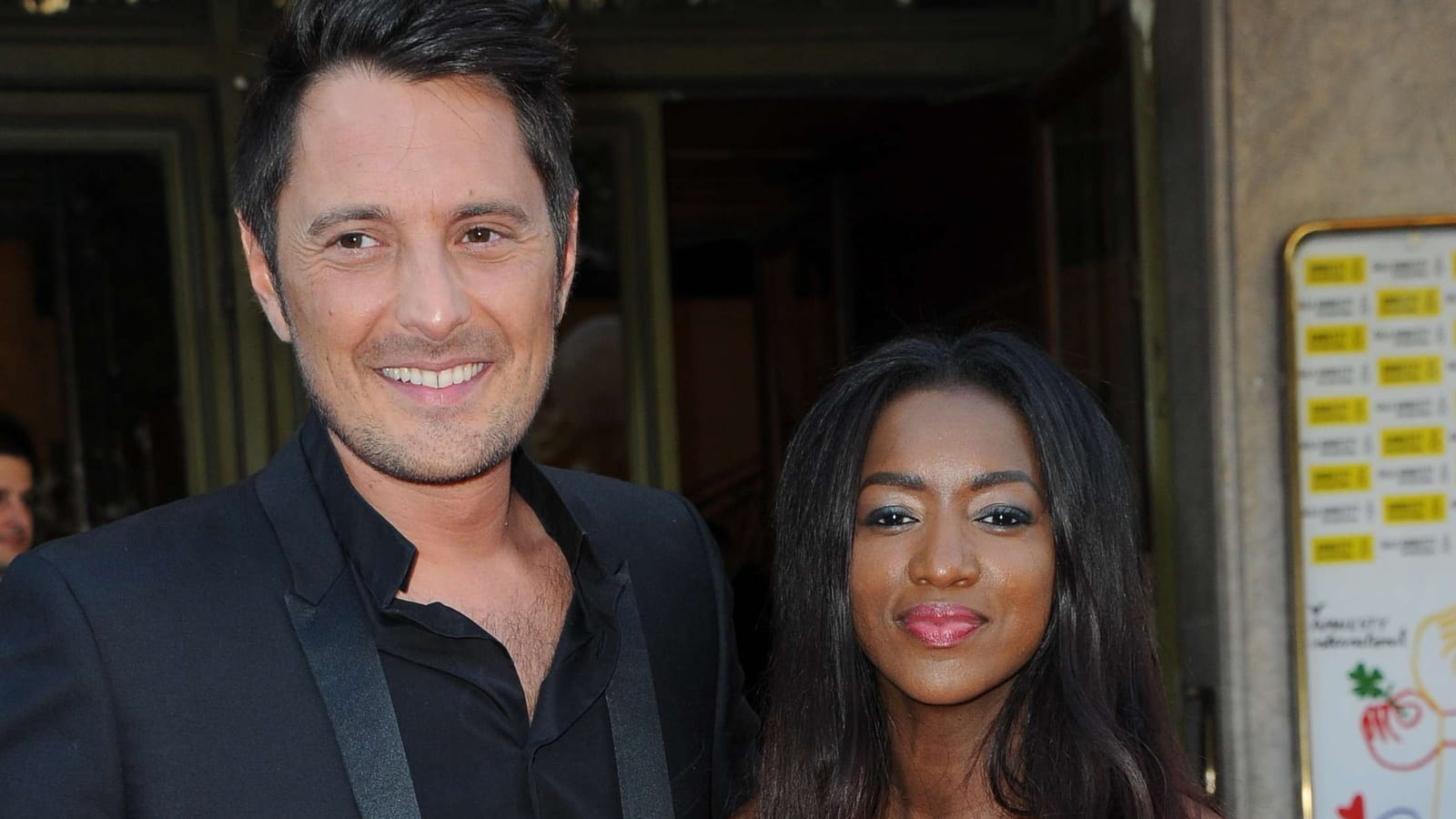 Vincent Cerutti et Hapsatou Sy