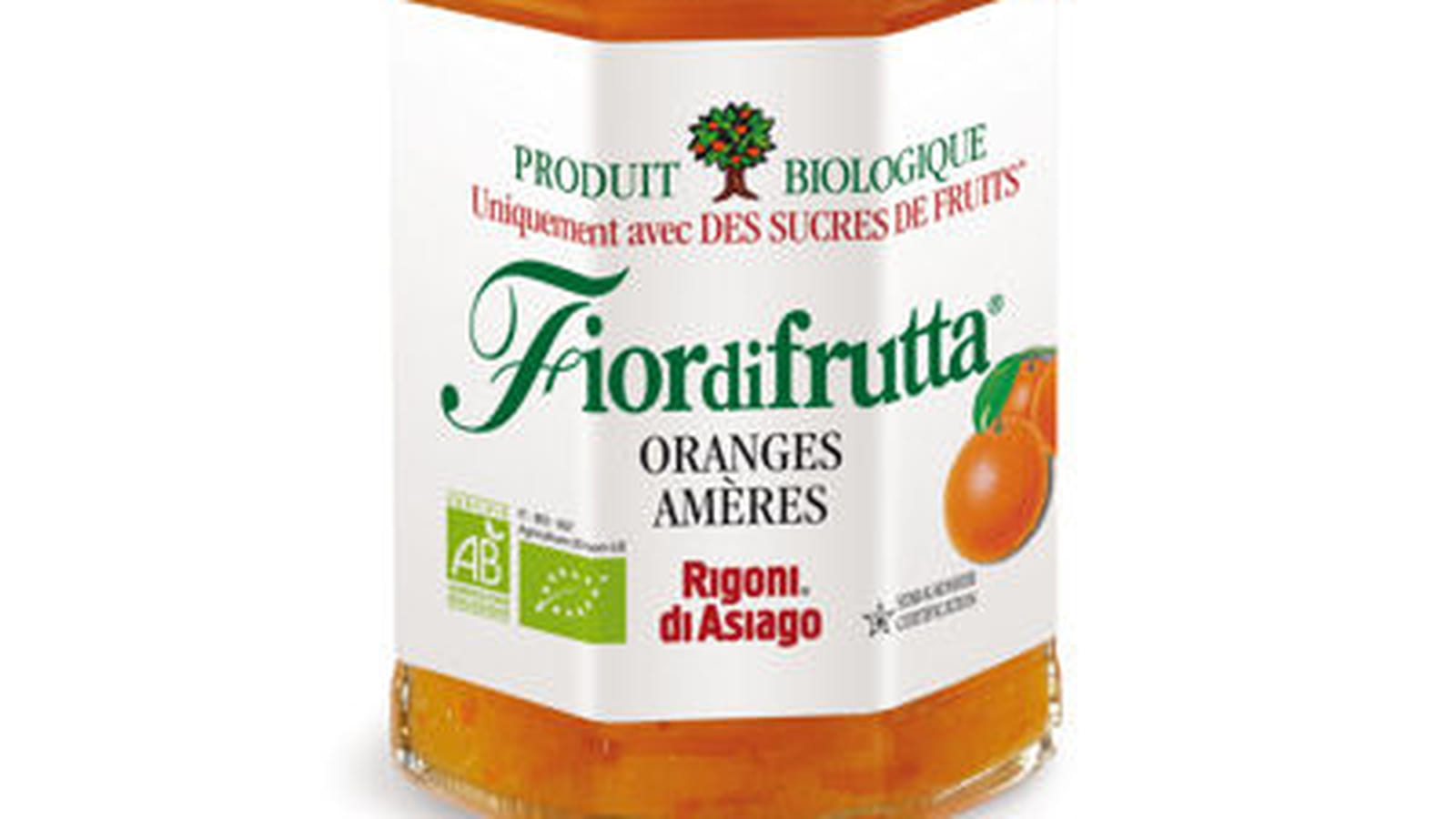 Confiture Fiordifrutta Oranges Rigoni Di Asiago