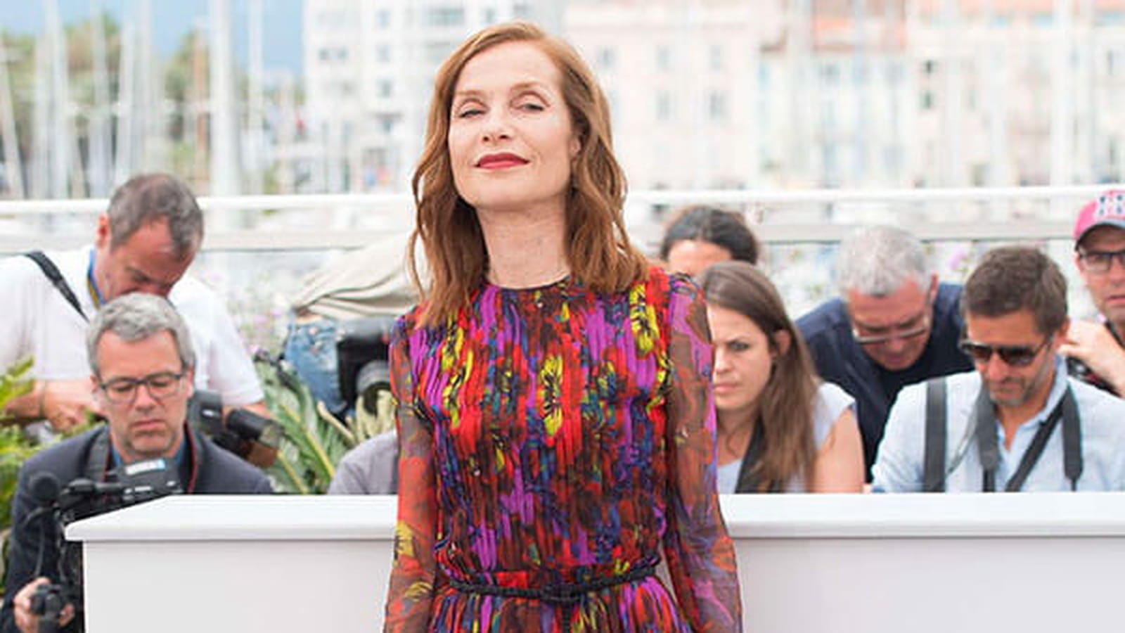 Isabelle Huppert le 22 mai 2017
