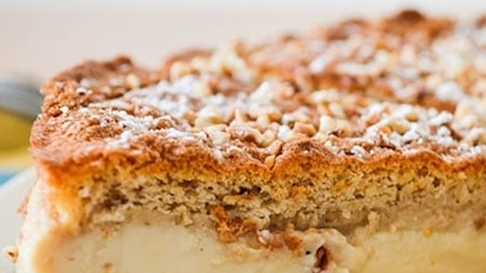 Gâteau magique au praliné