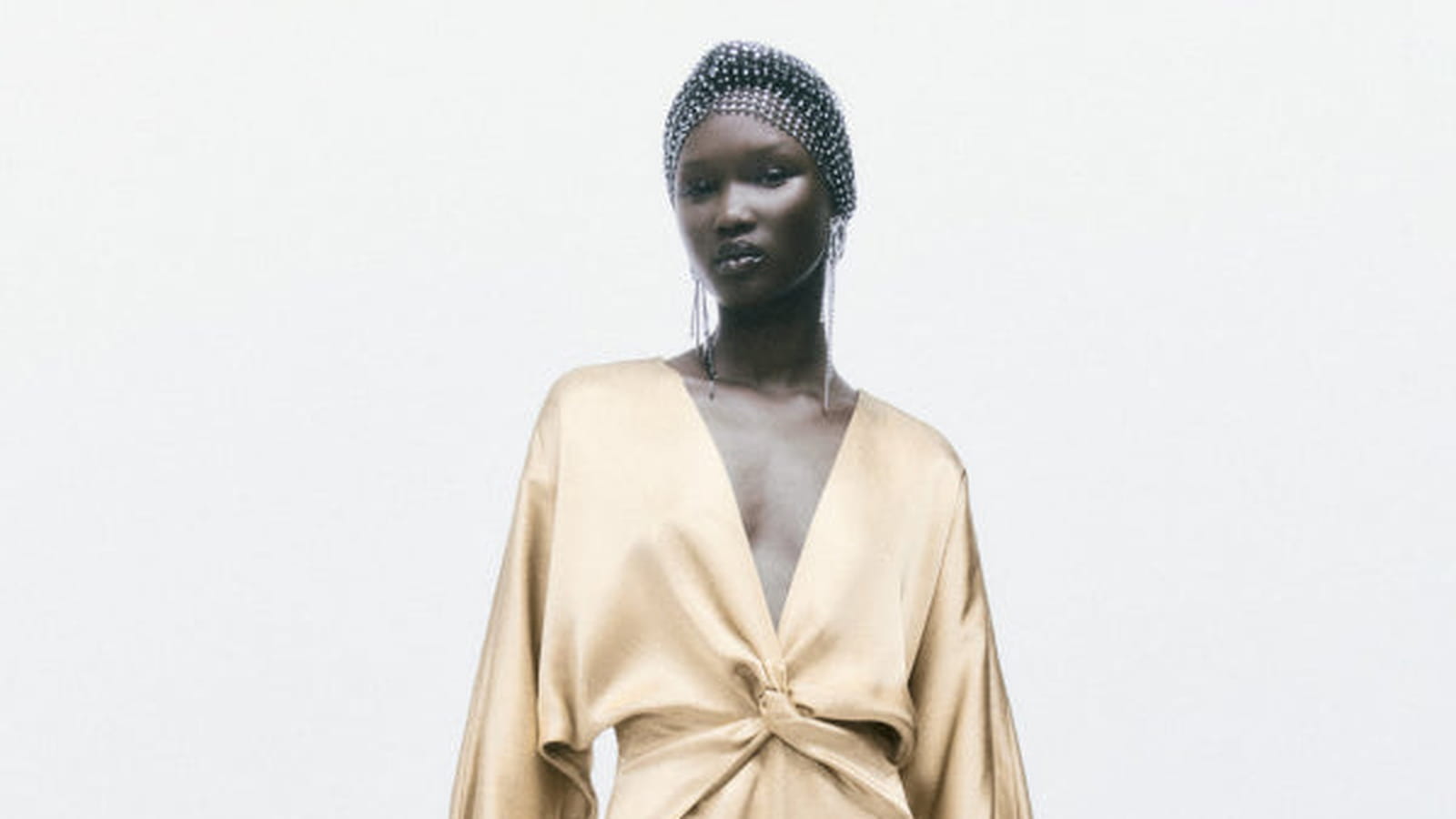 Robe à nœud Zara 