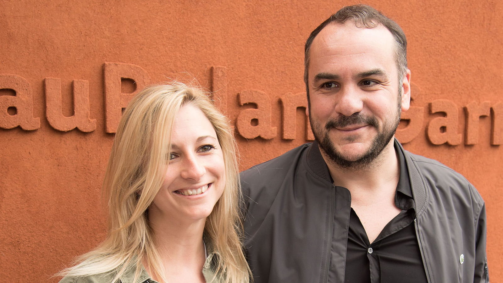 François-Xavier Demaison et Anaïs Tihay  