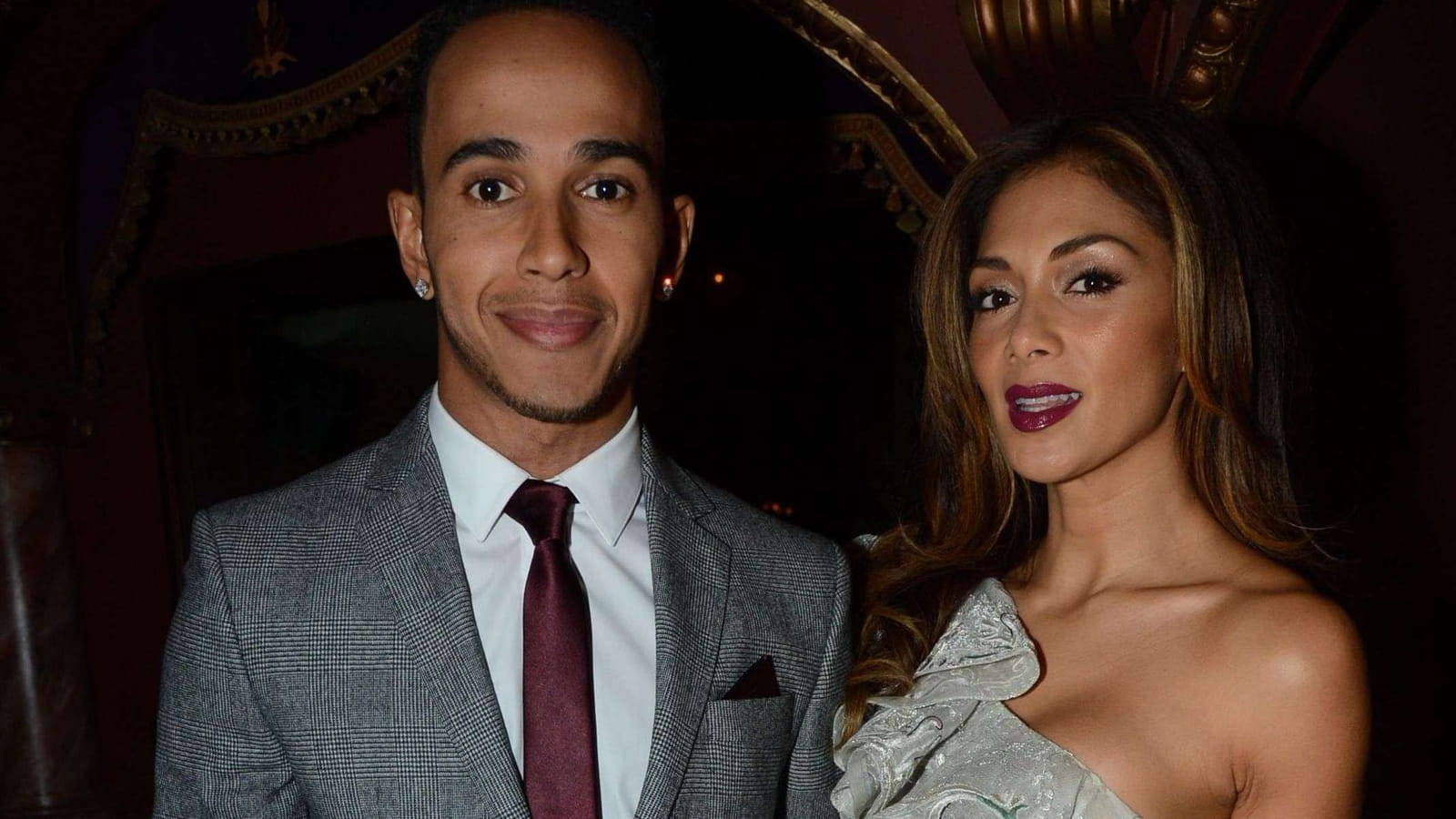Nicole Scherzinger et Lewis Hamilton