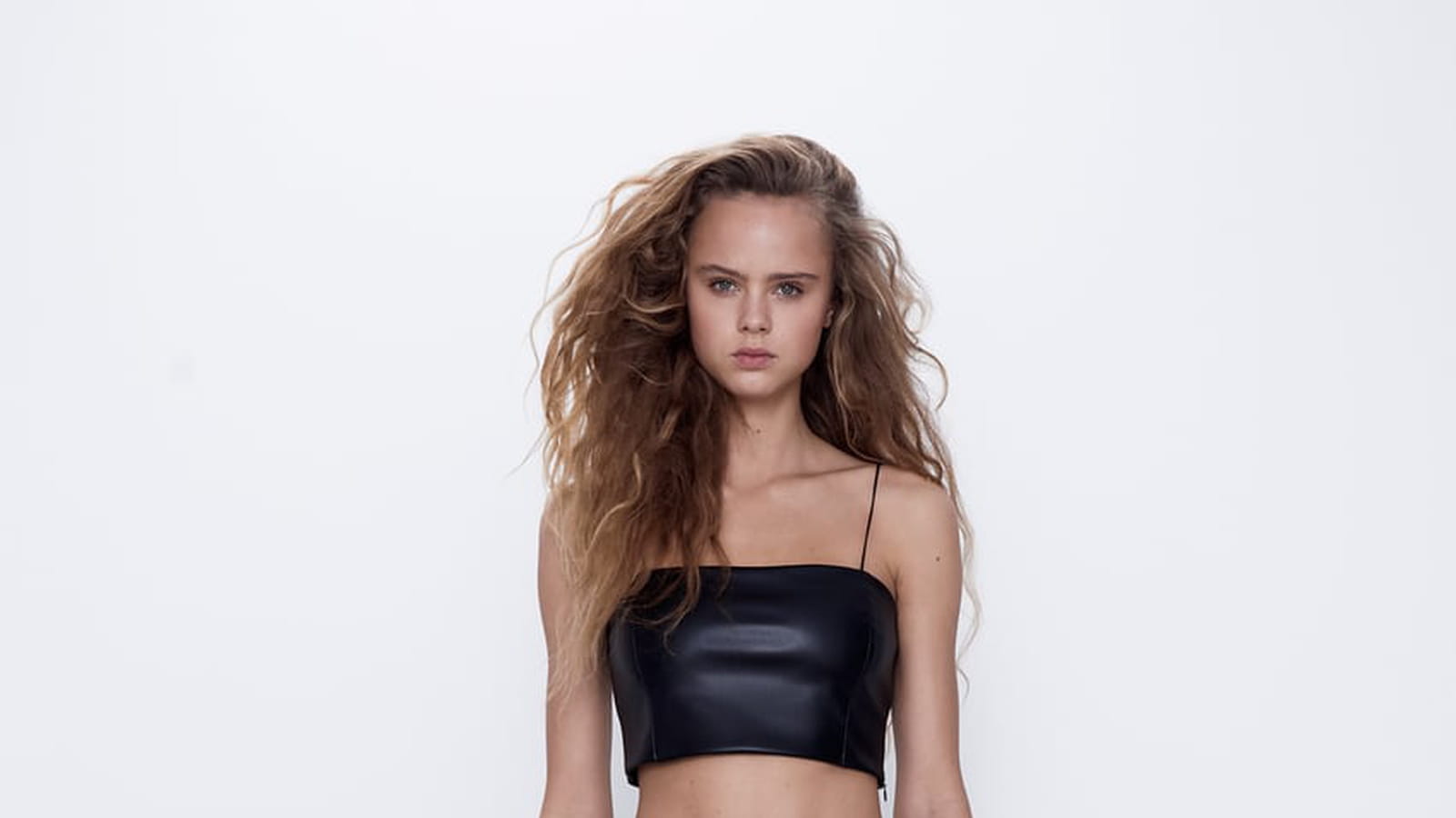 Jupe culotte effet cuir