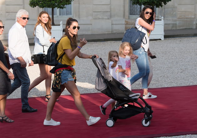 Jennifer Giroud, la femme d'Olivier Giroud et leur fille Jade