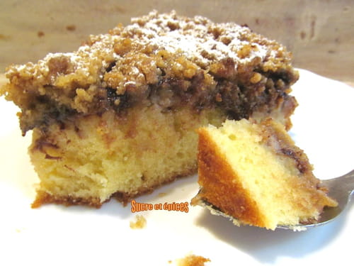 Crumb cake bananes et Nutella