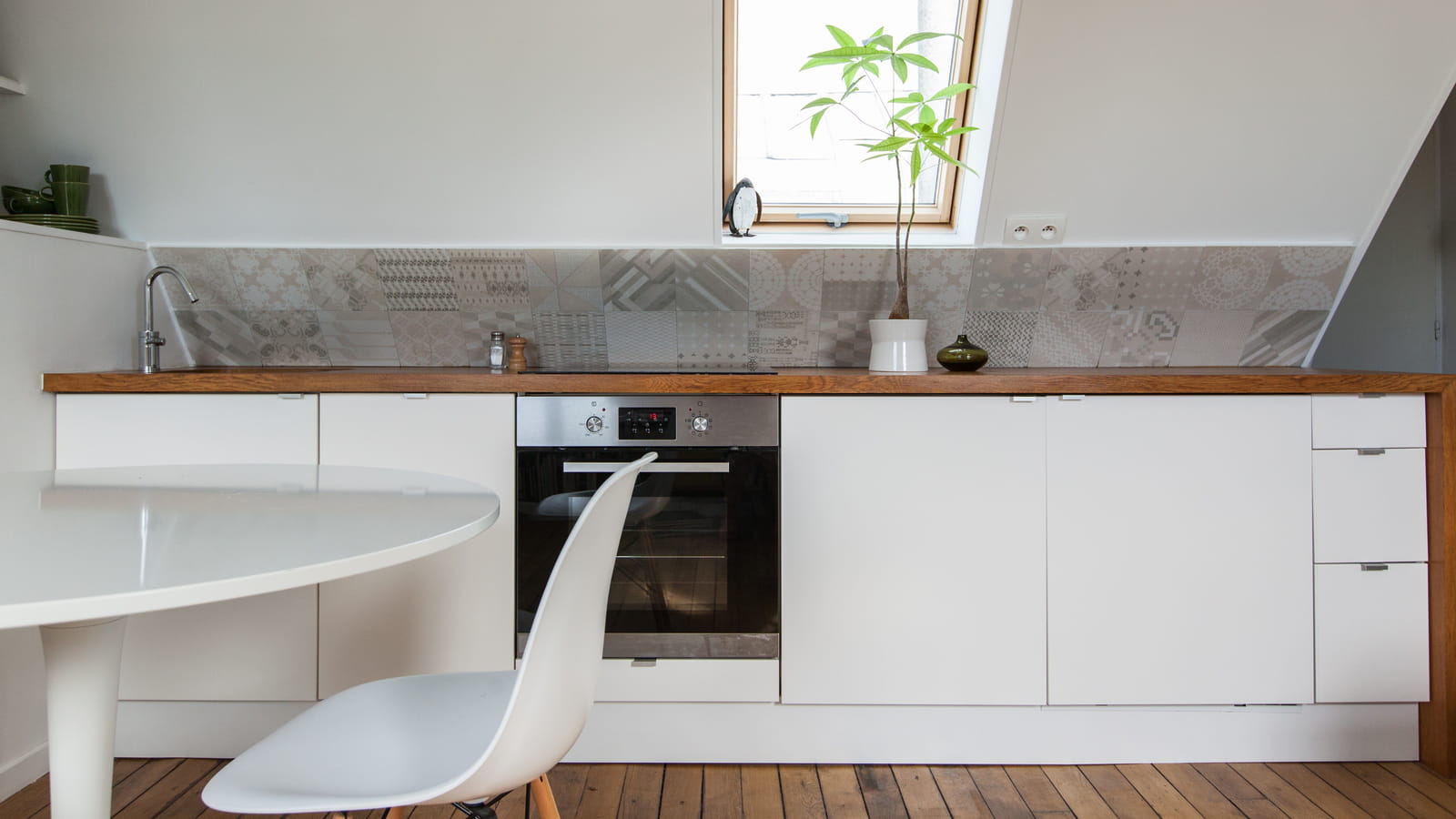 Cuisine contemporaine simple