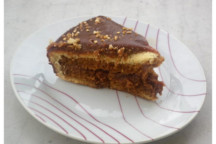 Recette De Genoise Moka A La Ganache Pralinee