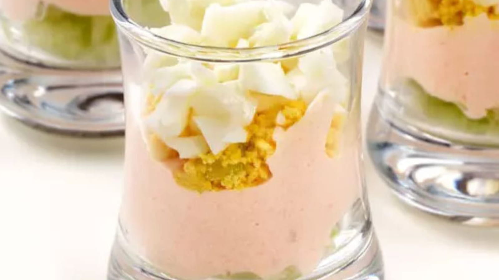 Verrine d’œuf mimosa et thon