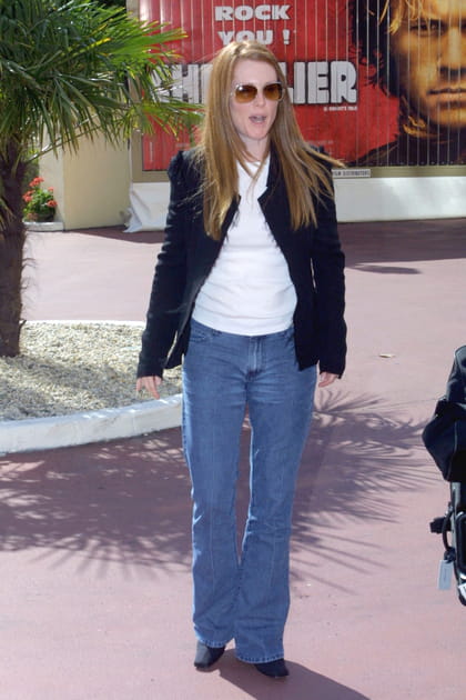 Julianne Moore en look casual