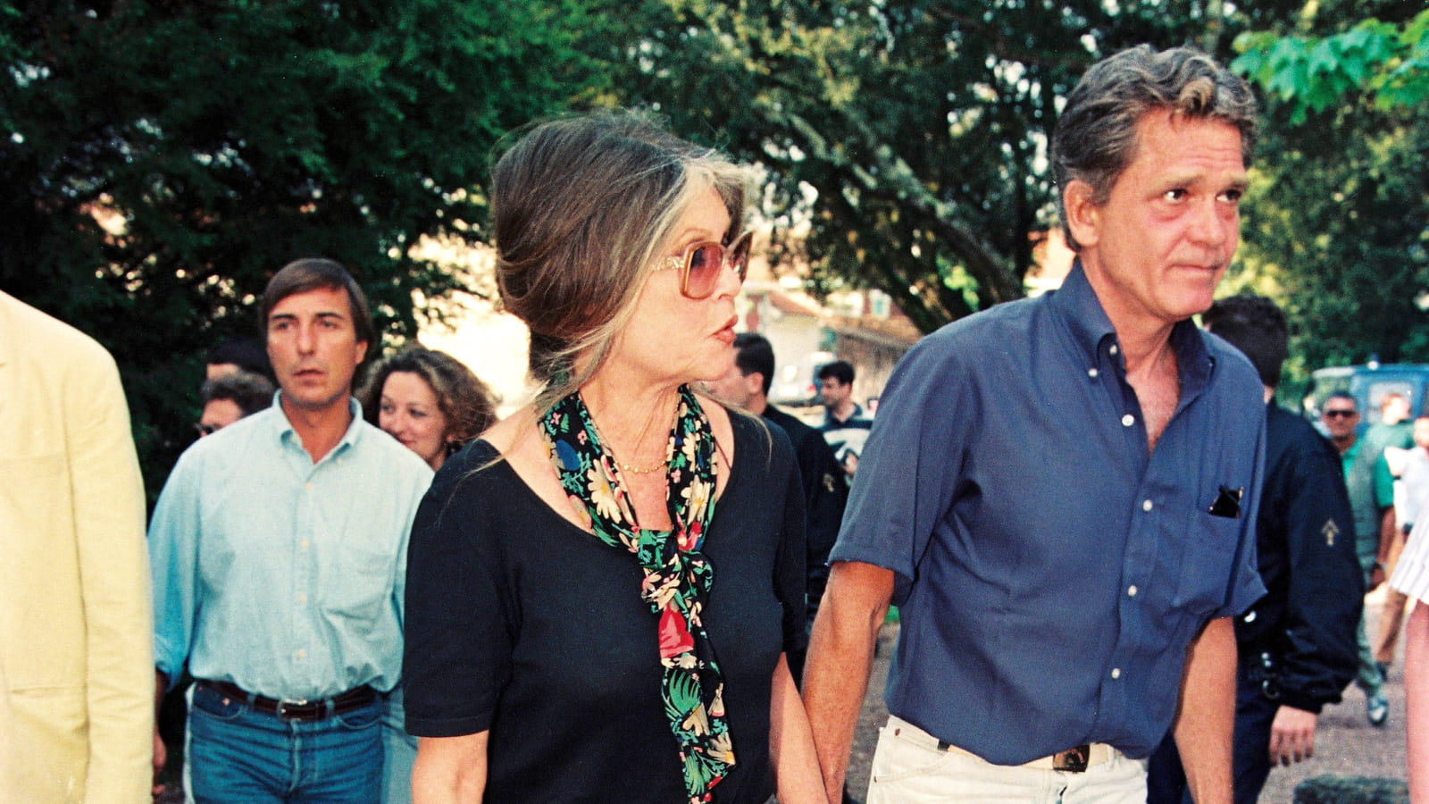 Brigitte Bardot et Bernard d'Ormale