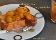 Brioche perdue aux mirabelles : Etape 2
