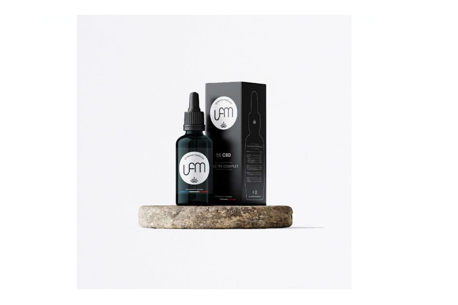 L'Huile de CBD 5% spectre complet de La Ferme M&eacute;dicale