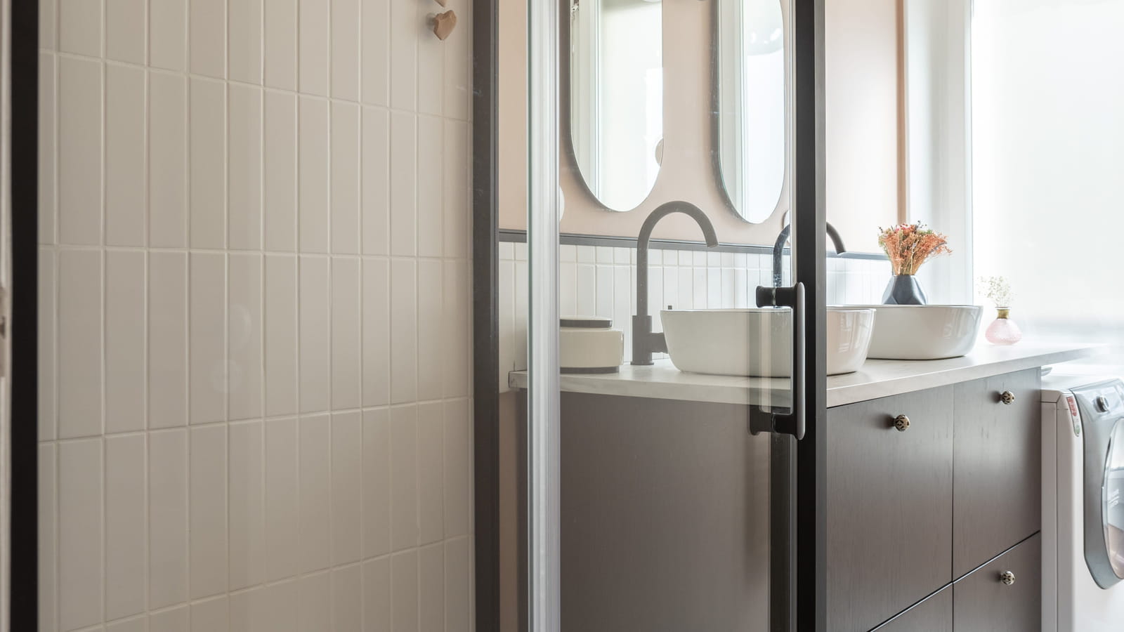 Salle d'eau après