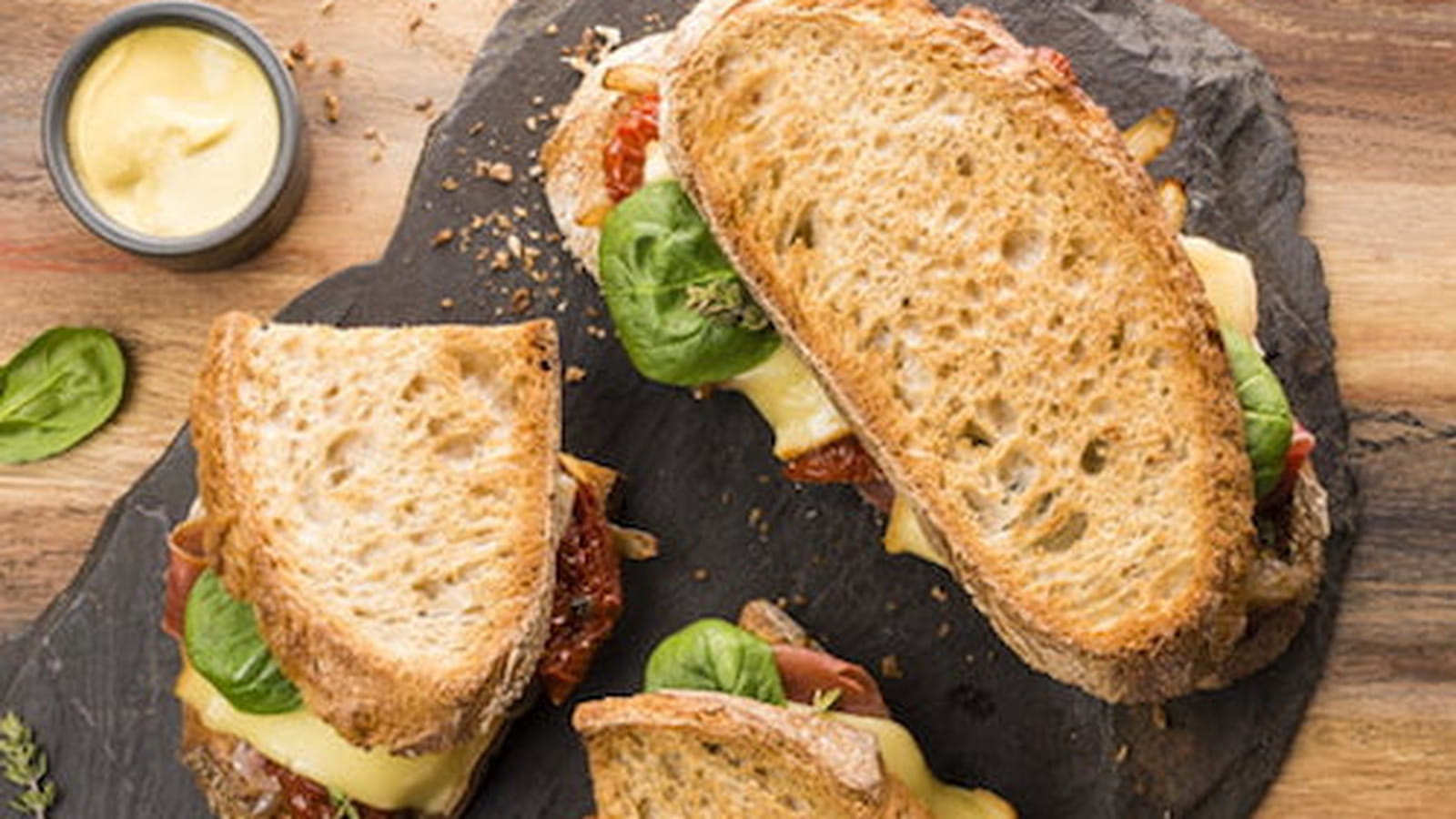 Burger de campagne au jambon cru