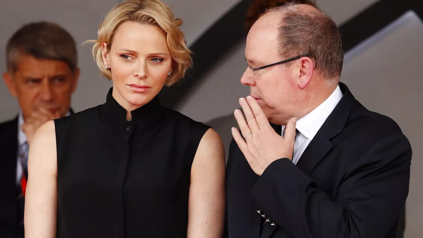 La princesse Charlene et le Prince Albert de Monaco