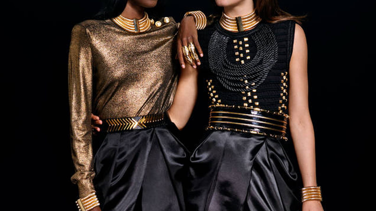 Look H&M X Balmain n°11
