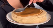 Gâteau de crêpes au spéculoos et mascarpone : Etape 6